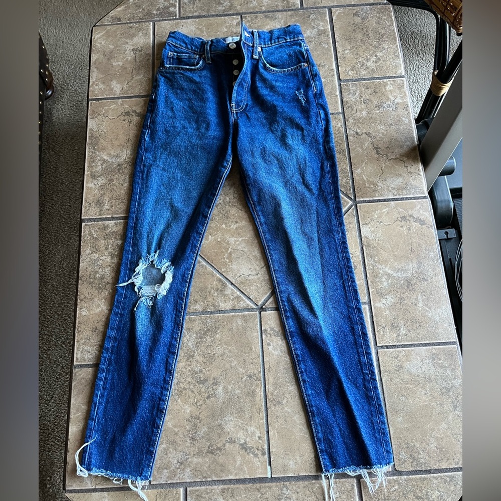 We The Free Distressed Jeans